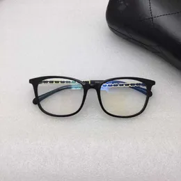 Luksusowe designerskie okulary przeciwsłoneczne dla mężczyzn Xiaoxiang 3409 Sheepskin Sain Sklase Ramka można dopasować do krótkowzrocznego płaskiego Blue Light Red tego samego typu tego samego rodzaju