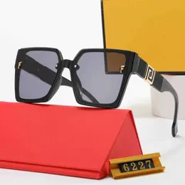 Luxury Designer High Quality Sunglasses 20% Off Overseas Fenjia net red tourism box glasses 6227