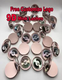 100 3D Mink Makeup Cross False Eyelashes Lashes Extension Miele fatte a mano 21 Stili per scegliere anche avere magnetico E2242222