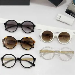 Luxury Designer High Quality Sunglasses 20% Off Xiaoxiang's fashion simple round frame covers face shows thin ch5441