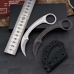 Basti Bas22 Mini Karambit Push Claw Knife Fixed Blade Cutlass Outdoor Portable Hunting Self Defense Tactical BM42 Pocket Survival 321a