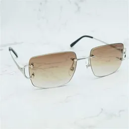 10% zniżki na luksusowy projektant Nowe okulary przeciwsłoneczne dla mężczyzn i kobiet 20% zniżki na ponadwymiarowe vintage vintage szklane mężczyźni marka Kobiety okularowe okulary big square shadeskaJia