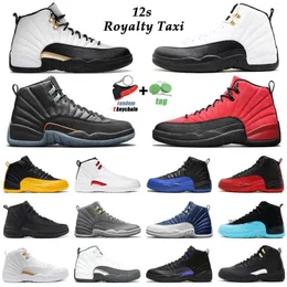 2023 Hot 12s Royalty Taxi Basketball Shoes 12 Utility Twist Reverse Flu Game Dark Concord Cherry Wolf Grey Gamma Blue Mens Trainers