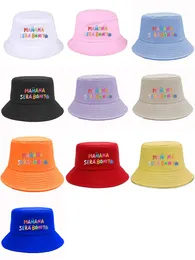 Wholesale new fashion canvas Hat Manana Sera Bonito Karol G breathable baseball hat Sports Hat Girl love fishman Caps for Summer