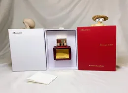 Baccarat Parfüm 70ml Maison Bacarat Rouge 540 Extrait Eau De Parfum Paris Koku Erkek Kadın Köln Sprey Uzun Kalıcı Fast Shi4788059