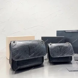 Дизайнерская сумка через плечо Niki Medium Сумки для покупок Кошелек Женская кожаная сумка Totes Женские сумки-мессенджеры через плечо