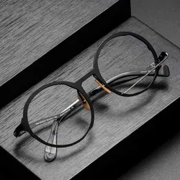 Luxuriöse Designer-Sonnenbrille von hoher Qualität – 20 % Rabatt auf die gleiche Maruyama MM-0033, japanische handgefertigte, runde, große, dünne Metallfassung