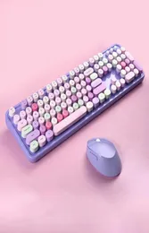 Teclados mecánicos de lujo jugador de mouse colorido para jugador de computador