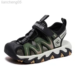 Sandalen Jungen Mädchen Geschlossene Zehe Outdoor Sommer Sport Sandalen Kleinkind Kleine Kinder Kind Strand Sommer Wasser Schuhe W0327