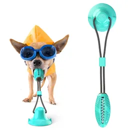 Köpek oyuncakları çiğneme oyuncak molar tpr Biteresistant Hedgehog Ball Puppy Interactive Play Strange Barking Vokal Temizleme Diş 230327