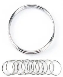 Klasynie 50100pcs Pierścień Pierścień Pierścień 25 mm pierścienie breloyerzy ARGOLAS PARA Chaveiro