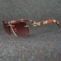 Projektanci męskie i damskie okulary przeciwsłoneczne plażowe 20% zniżki na retro vintage pawowe szklanki drewna okrągłe dla damskich słonecznych okularów okularów przeciwsłonecznych