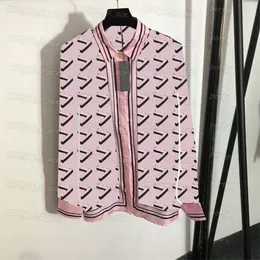 Женская розовая футболка с 3D-печатью Блузка с длинным рукавом Модная женская очаровательная блузка