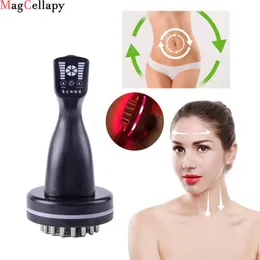 Helkroppsmassager Mikrokraft Fem-linjes Meridian Brush Machine Chinese Meridian Detector Beauty Personlig vård Hälsa för Cellulite Massager 230327