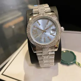 Designer Watch high quality Women's Diamond Watch 31 | 36mm Series Elegant Goddess Temperament 904L Stainless Steel Sapphire Folding Button Fully Automatic montre