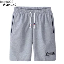 Męskie spodenki Dimusi's Men's Shorts Summer męskie spodenki na plażę Bawełny swobodny męski oddychający desek homme marka odzież 6xl TA048 W0327