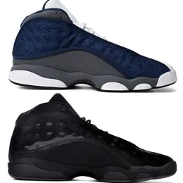 Jumpman 13 농구화 13s xp 스니커즈 남자 트레이너 울프 그레이 블랙 대학교 블루 네이비 흑요석 역전 그는 게임 레드 플린트 모자와 가운 분위기 고양이 크기 12를 얻었습니다.