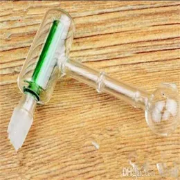 Smoking Pipes The vertical rectangular pot core Wholesale Glass bongs Oil Burner Pipes Water