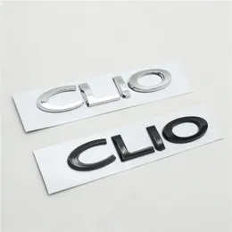 Auto 3D Achterembleem voor Renault Clio sticker Logo Tailgate NAAMPLAATS Letters Auto Decal Naam Plaat Badge