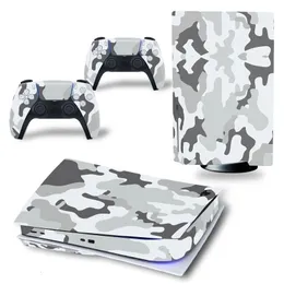 Konsolendekorationen, Camouflage-Spiel, PS5 Digital Edition, Skin-Aufkleber für 5 Controller 2306 230327