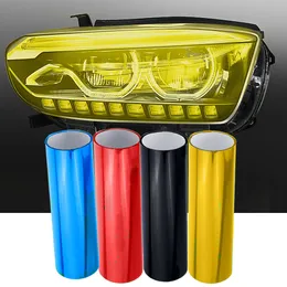 30x100 cm lampa samochodowa Film reflektor Tyilgight Stickers Winyl Arkusz Przezroczysta naklejka automatyczna stylizacja