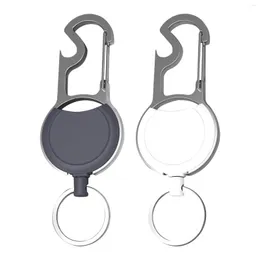 Chaves de chaves de chaves de chave de chave de metal extendível de fio de metal puxar esportivo