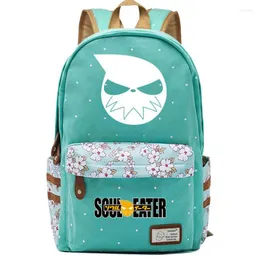 Backpack Animal Soul Eater Boy Girl Kids School Book Bags Women Bagpack Teenagers Schoolbags Canvas Laptop Travel