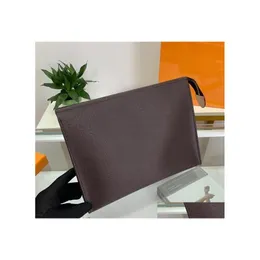 Brieftaschen Pochette Jour Gm Designer Clutch Taschen Reisehülle Laptop Tablet Datei Dokumentenhalter Portfolio Case Er Accessoires Drop De Dh5Eb