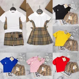 Conjuntos de roupas infantis para bebês meninos meninos camisetas shorts roupas novas de algodão para crianças meninas meninas designers infantis macacões roupas