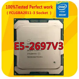 Материнские платы E5-2697V3 Intel Xeon 2,6 ГГц 14-ядерный процессор CPU 35M LGA2011-3 для материнской платы X99