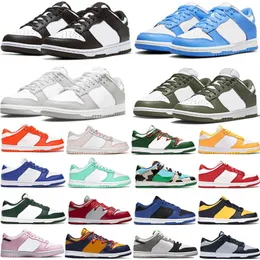 WITH BOX 2023 Men Women Running Shoes sneakers Black White Panda UNC Photon University Red Green Brazil Syracuse Chicago trainers outdoor sports Designer Eur 34-48