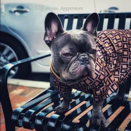 Fatchan Designer Clothes Summer Apparel Soft Strinty Tシャツクラシックレター付きLightweight Breseable Modal Fabric Pet Shirt for Small Dog Bulldog XXL A570
