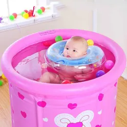 Badkarplatser Baby Swimming Pool Home Born Barn Infant Bath Fat Uppblåsbar isoleringshink1
