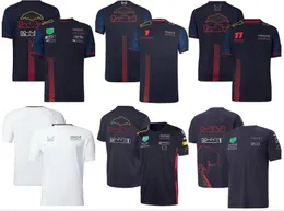 F1 Formula One racing T-shirt summer short-sleeved shirt with the same custom