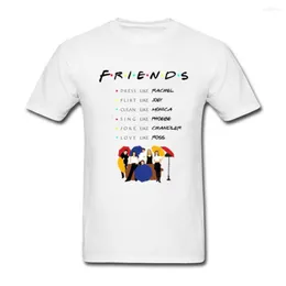 Men's T Shirts Men Hipster Short Sleeve Be Like Friends TV Show Tshirt Camiseta Casual T-shirts Big Size 3XL O Neck Tee