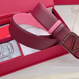 Najlepsze modne projektowanie Business Pasek damski 4.0 cm inkrustowany diamentem luksusowy luksusowy marka designerska designerska skórzana skórzana skórzana skóra