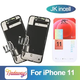 JK Incell для iPhone 11 ЖК -дисплей Touch Digitizer Сборка экрана с задним тренером