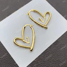 heart shape designer earring hoop huggie jewellery Mid size Ladies Earring Sterling Silver Ear Ring for Women