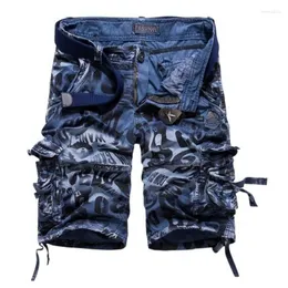 Shorts masculinos Zogaa Summer Men Cargo Cool Camuflage Cotton Casual Male Brand Beach confortável LODO CAMO 2023