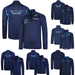 2022-2023 F1 JACKE Formel 1 Team Driver Zip Jacket Coat Spring Autumn Men's Fashion Warm Wind-Proof Sweatshirt Racing Fans Jersey