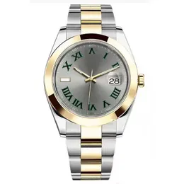 Automatic sapphire glass watches Mechanical green ceramic ring Watch 40mm Wristwatches Stainless Steel Strap Montre de Luxe rotating bezel romantic watch