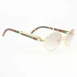 Top-Luxus-Designer-Sonnenbrillen 20 % Rabatt auf Holz für den Sommer Frame Fill Prescription Clear Glasses Men Eyewear Accessories