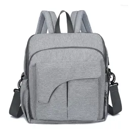 School Bags Multifunctional Mommy Bag Large-capacity Mother And Baby Portable Maternity Fashion Women Backpack Stroller Hanging Pack