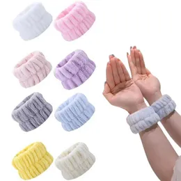 Mikrofiber havlu bilek bandı yoga koşu yüz yıkama kemeri yumuşak emici kafa bandı banyo aksesuarları sn735