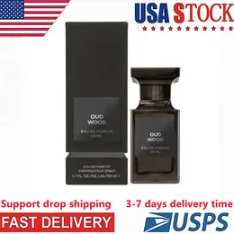 Perfumes de luxo Parfum Spray Spary para homens e mulheres Fragrância de longa duração Perfume Oud Wood 100Ml Colônia de alta qualidade