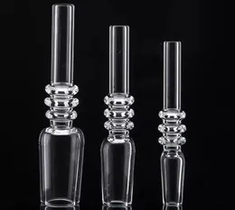 Quartz tip 10mm 14mm 19mm 100% Real with Clear Joint for Nectar Collectar Quartz Nail with male joint for NC Set