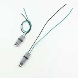 照明システム2PCS T10 30cm LEDソケットケーブルW5W 168 194 CANBUS CAR AUTO LIGHT LAMP BULB WIRB WIRE HARNESSリレーコネクタホルダー