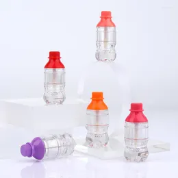 Garrafas de armazenamento 5pcs 5ml Coke Bottle Lip Gloss Tube vazio batom de plástico de plástico transparente Recipiente de embalagem cosmética