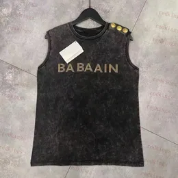 T-Shirt damski projektant T-shirt damski kamizelki letnie seksowne podkoszulki nadruk liter bluzki damskie Tee Beach Style bawełniane koszulki