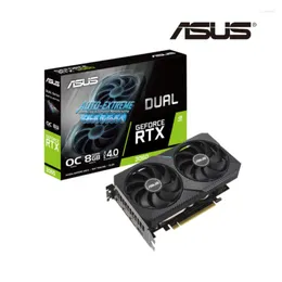 Cartões de gráficos Asus ATS RTX3060 O8G GAMING /VÍDEO DUAL CARCA GRÁFICA GPU RTX 3060 8GB LHR